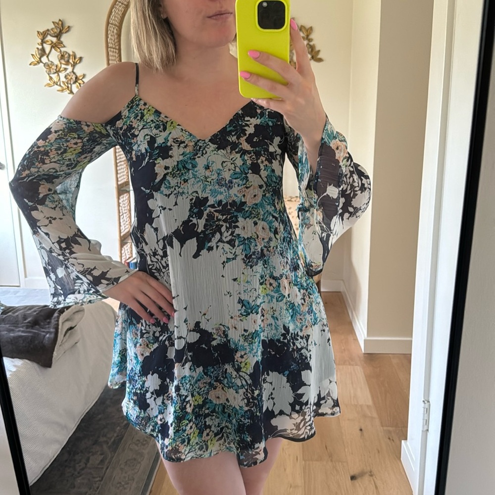 Boho Off The Shoulder Mini Dress